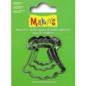 Vykrajovátko Sada kovových vykrajovátek 3ks ŠATY