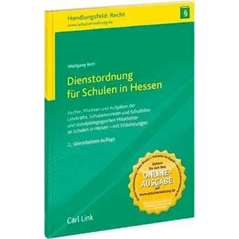 Dienstordnung für Schulen in Hessen - Bott, Wolfgang