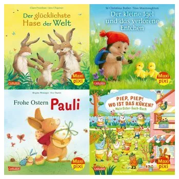 První čtění Maxi-Pixi-4er-Set 102: Endlich Frühling! (4x1 Exemplar)