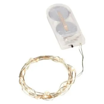 Vánoce Svítící řetěz na baterie 20 LED Teplá bílá