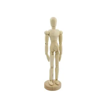 SMPL manekyn - dřevěná figurka - muž 8"/ 20 cm