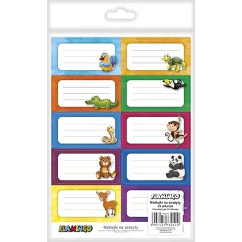 Set školních potřeb Naklejki na zeszyt 38x75mm