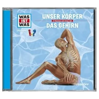 Unser Körper / Das Gehirn, 1 Audio-CD - Baur, Manfred
