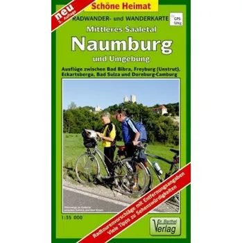 Doktor Barthel Karte Mittleres Saaletal, Naumburg und Umgebung