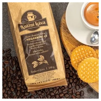 Káva Knižní káva 250g zrnková káva (100% arabica)
