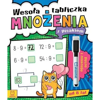 Wesoła tabliczka mnożenia z pisakiem - Bator Agnieszka