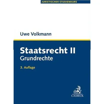 Staatsrecht II - Volkmann, Uwe