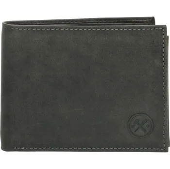 Peněženka Černá kožená peněženka pro pány "Hammer"