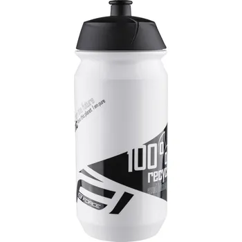 Láhev láhev FORCE BIO 0,5 l, bílo-černá + Výměna dárku do konce ledna 2026