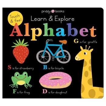 První čtění Learn & Explore: Alphabet - PRIDDY BOOKS