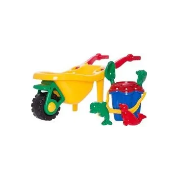 Dětské hřiště Taczka z kompletem Kwiatek 6el MIX