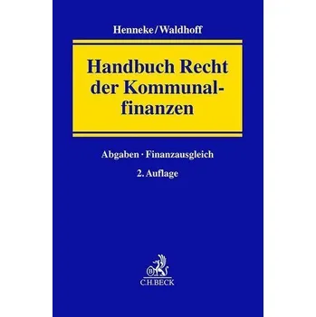Učebnice Recht der Kommunalfinanzen - Henneke, Hans-Günter