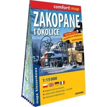 Cestování Comfort! map Zakopane i okolice 1:15 000 w.2023 - praca zbiorowa