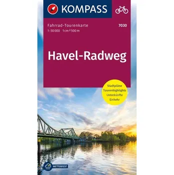 Fahrrad-Tourenkarte Havel-Radweg