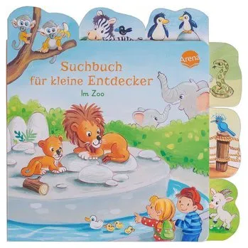 První čtění Suchbuch für kleine Entdecker. Im Zoo - Kraushaar, Sabine