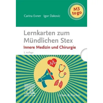 Lernkarten zum Mündlichen Stex - Dakovic, Igor [DE] (2023, Brožovaná, Urban & Fischer/Elsevier)