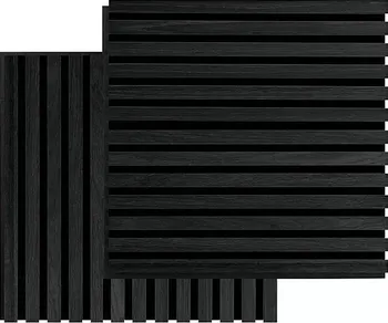 Obklad Fibrotech Acoustic Square Panels Black Oak 2 ks