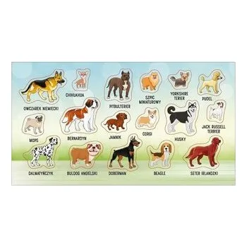 Set školních potřeb Naklejki Rasy psów