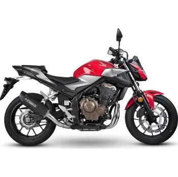 Výfuk pro motocykl Laděný výfuk Honda CB 500 X / CB 500F / CBR500R 2016- COBRA GP2-RR Black