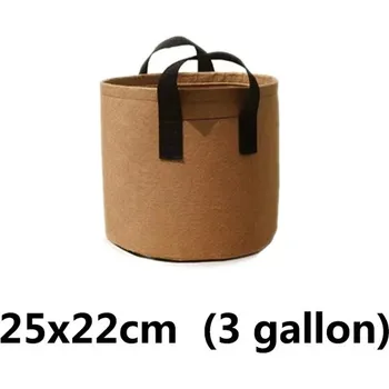 Pěstební box Pěstební nádoba na rajčata | vychytávka na zahradu - hnědá 25 x 22 cm