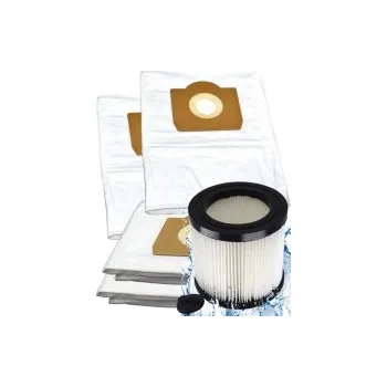 Sáček do vysavače Sada HEPA filtr pro vysavač KARCHER WD3.800 omyvatelný a sáčky 1+4ks