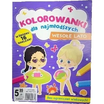 První čtění Kolorowanki dla najmłodszych. Wesołe lato - praca zbiorowa