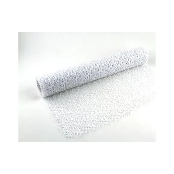 Galanterie Big spider 50cm x 4,6m 23 BÍLÁ