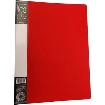 Set školních potřeb Album ofertowy A4 PP 10 koszulek mix kolorów