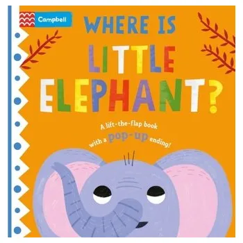 První čtění Where is Little Elephant? - Campbell Books