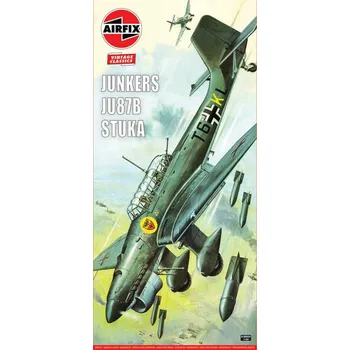 Plastikový model Classic Kit VINTAGE letadlo A18002V - Junkers Ju87B Stuka (1:24)