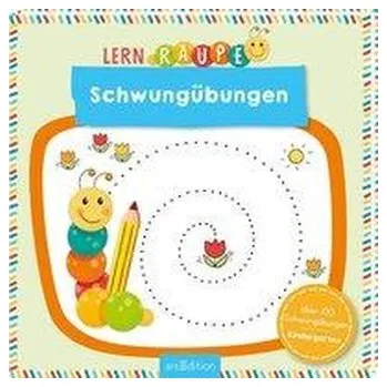 První čtění Lernraupe - Schwungübungen - Wiesner, Angela