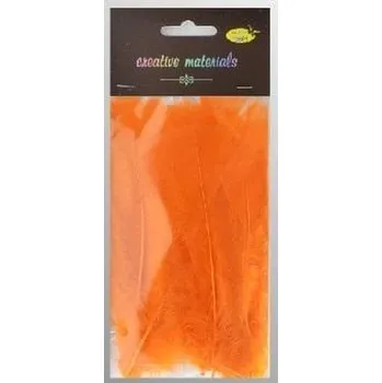 Set školních potřeb Piórka miękkie pomarańczowe 15szt