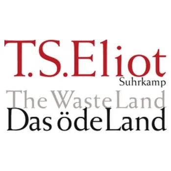 Cizojazyčná kniha Das öde Land. The Waste Land - T. S. Eliot
