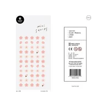 Set školních potřeb Naklejki Mini Kwiaty #1