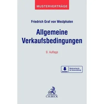 Allgemeine Verkaufsbedingungen - Westphalen, Friedrich Graf von