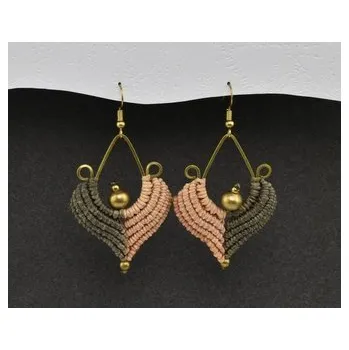 Náušnice Náušnice drhané Kapka - P