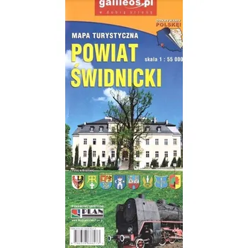 Cestování Mapa - powiat świdnicki 1:55 000 - praca zbiorowa
