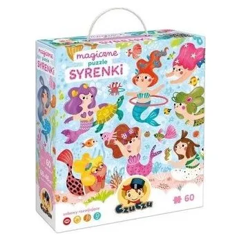 Puzzle CzuCzu Magiczne puzzle Syrenki 4+