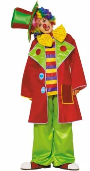 Karnevalový kostým Stamco Kostým pro dospělé Klaun červený/zelený uni