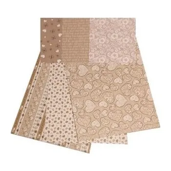 Set školních potřeb Karton obustronny 300g 24x34cm 3 akr MIX