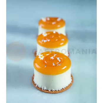 Kuchyňská sůl Silikonová forma na monoporce - 400x300 mm, 20 otvorů, 60x40 mm, 106 ml - PX4374S | PAVONI, Nautilus