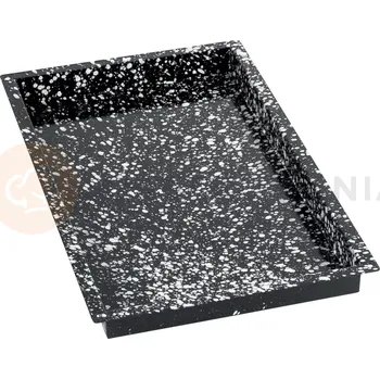 Plech na pečení Plech plný smaltovaný GN 2/3 40 mm | GASTRO-TIP, 3180031