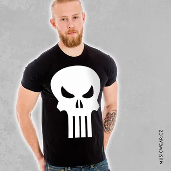 Pánské tričko The Punisher tričko, Skull, pánské XXL