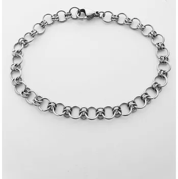 Náramek Ocelový náramek č.3 cca 20 cm