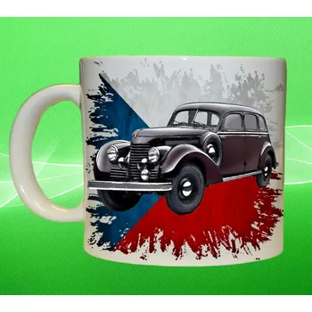 hrnek s autem České auta 46