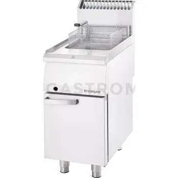 fritéza Plynová fritéza 400x700x850 mm, 17 l, 15 kW, G30 | STALGAST, 9725130
