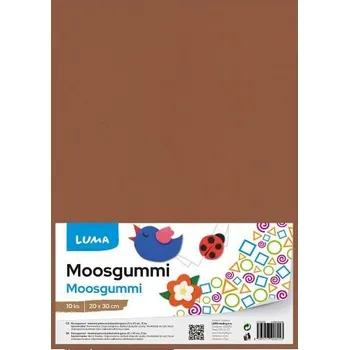 MOOSGUMMI A4 hnědá