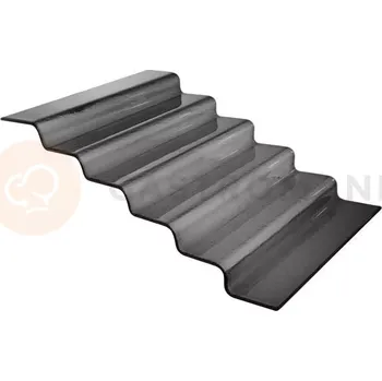 Servírovací stolek Bufetové 6-stupňové schody, černé | FINE DINE, 429778