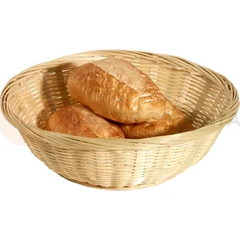 Ratanový košík na pečivo 220x70 mm | CONTACTO, 4884/220