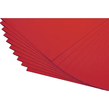 Barevný papír Barevné papíry červené - 20 listů A4 - 130g